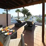 Wonderful Puerto Del Carmen Villa Central Location Villa Cilla Sea Views Large Pool Area Lanzarote