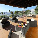 Wonderful Puerto Del Carmen Villa Central Location Villa Cilla Sea Views Large Pool Area Lanzarote